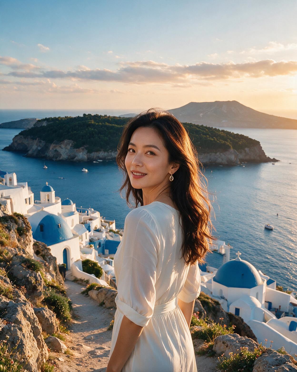 旅行打卡大片真人成片示例